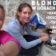 blondynki w gorach i w skale